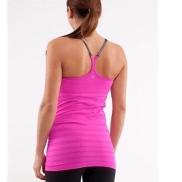 lululemon athletica Tops - Lululemon Ebb & Flow Tank Paris Pink 4